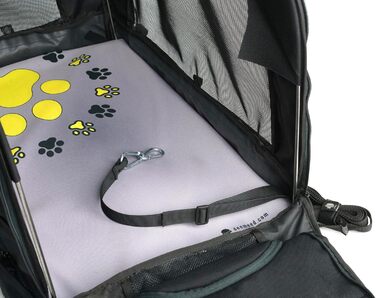 Мотоциклетна сумка для собак і котів PETBAG XS (2-5 кг), водонепроникна, з вентиляцією, для багажника або сидіння, з кордури