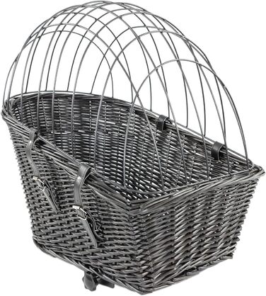 Велосипедний кошик для собак MaxxPet, на багажник, 55x35x51 см, чорний