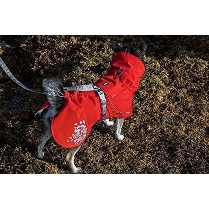 Дощовик для собак Hurtta Monsoon, BlackBerry, 61 см (90 см, Rosehip)