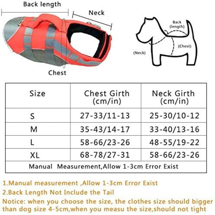 Жилет для собак, жилет для плавання з регульованими ремінцями та рятувальним ручним захопленням