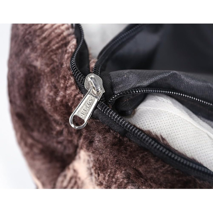 Крісло-ліжко для собак середнього розміру Joyelf з пральним покриттям. М'яке диванчик для котів та собак з іграшкою. Розмір: 76 x 56 x 18 см