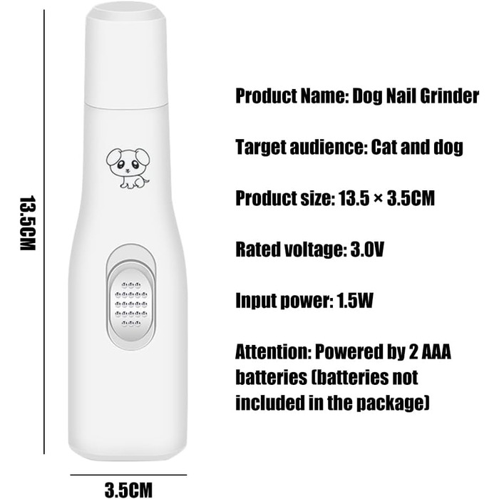 Електричний точило для кігтів собак та котів - безпечний інструмент для догляду