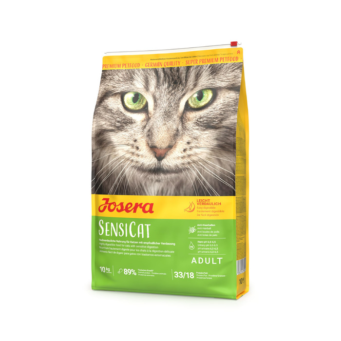 Сухий корм для котів Josera SensiCat з птицею для чутливого травлення, 10 кг