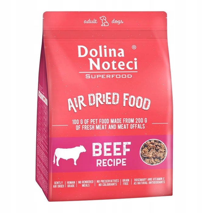 Сухий корм для собак Dolina Noteci Superfood з яловичиною, беззерновий, 5 кг