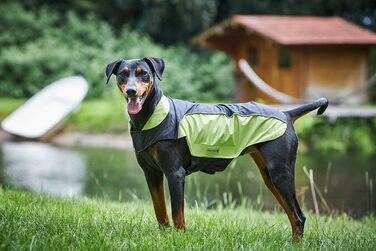 Вольтерс | Дощовик Easy Rain чорного та лимонного кольорів | Довжина спини 26 см