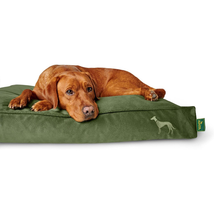 Ортопедична подушка для собак HUNTER Merida, колір оливковий, розмір XL