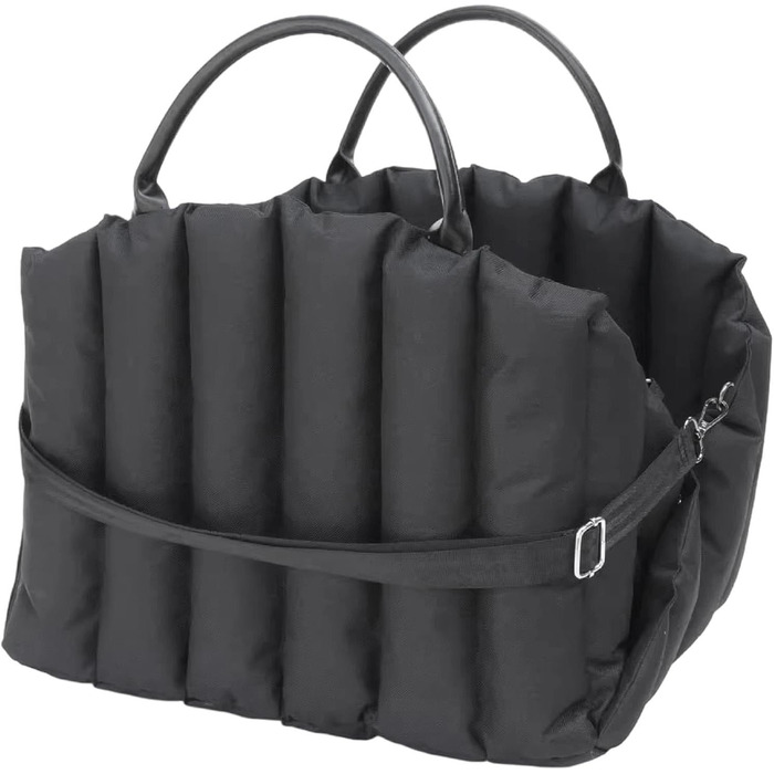 Автокрісло для собак, переноска для собак до 5 кг, неслизьке автокрісло для собак, стильне автокрісло для собак (сірий)