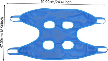 Гамак для грумінгу собак з машинкою для грумінгу та кусачками для нігтів. Практичний та безпечний гамак для догляду за домашніми тваринами. Колір: блакитний