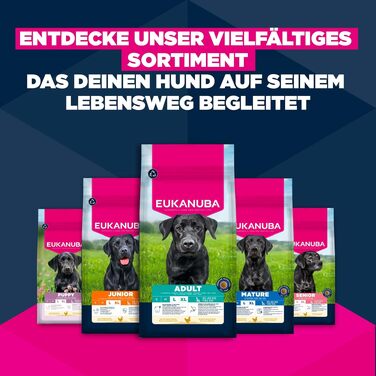 Сухий корм для собак великих порід Eukanuba Adult з куркою, преміум-клас, 15 кг