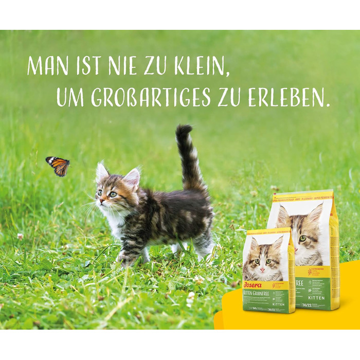 Беззерновий сухий корм для кошенят JOSERA Kitten grainfree, 10 кг (набір з 5 пачок по 2 кг)