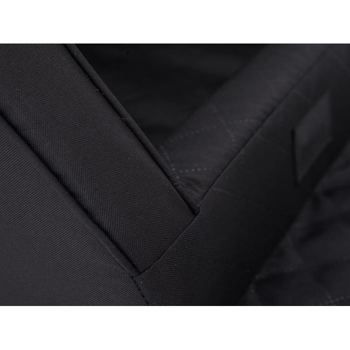 Автокрісло для собак, переноска для собак, лежанка для собак, переноски для тварин, для заднього сидіння, ковдра для собак, корзина для собак, лежанка для котів, для маленьких собак (46x46x31 см), чорний колір