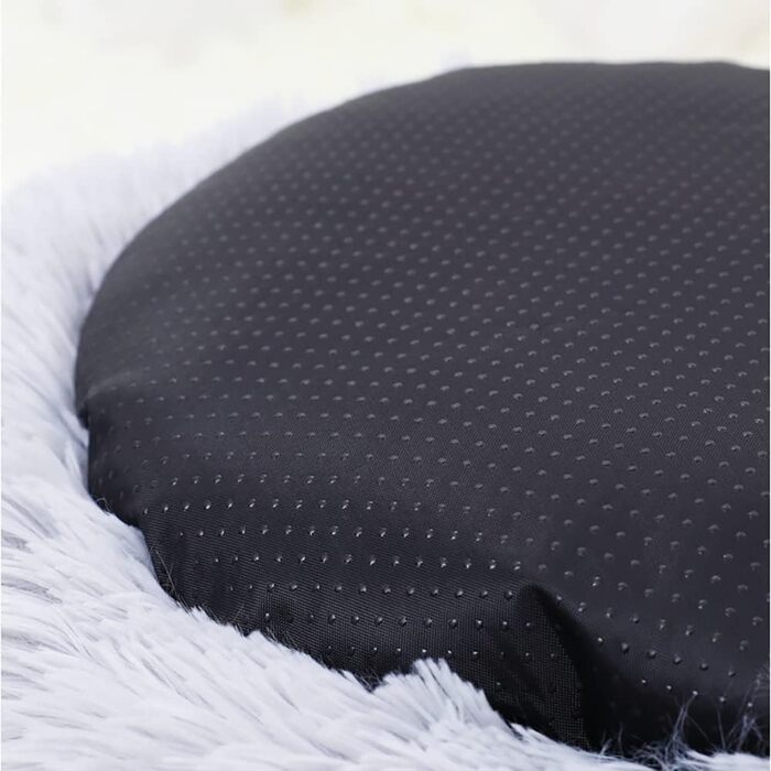 Крісло-ліжко для собак, котів: м'яке, миється, для великих, середніх та маленьких собак. Біле (50 см, світло-сіре)