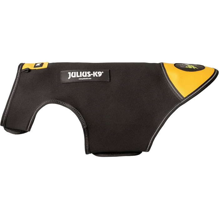 Одяг для собак Julius-K9 IDC Neoprene, розмір M, чорний та жовтий