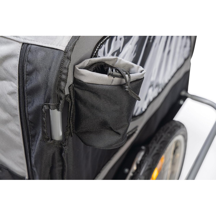 Підстилка для собак Karlie Doggy Liner Paris De Luxe Teflon®, сіро-чорна, розмір L (148x90x88 см)