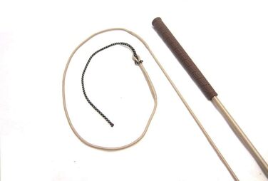 Вертикальна батогом для коней 120/100 см - 3 кольори, для роботи на землі, верхової їзди, свободи, чорний колір, довжина 100 см