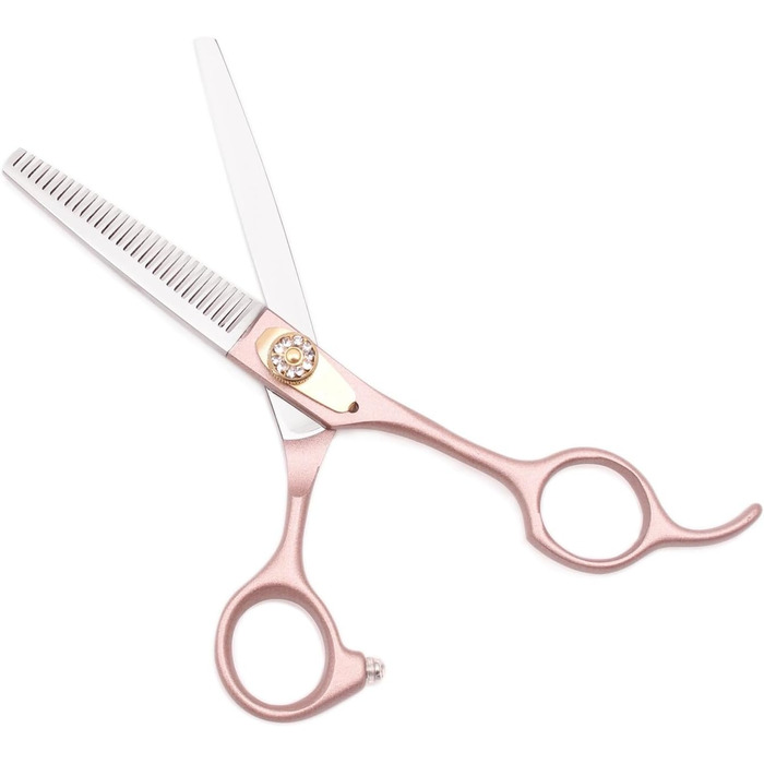 Набір ножиць для собак Profi Hundeschere Set 2 в 1: прямі та сточуючі ножиці для грумінгу. Розміри 7.0 та 6.0 дюймів