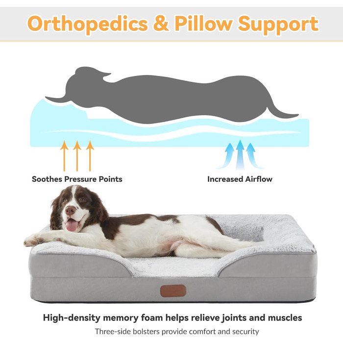 Ортопедичне собаче ліжко 