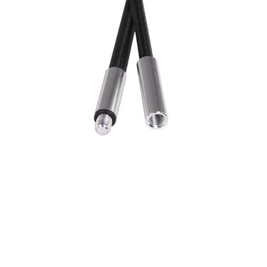 Пфіфф 103104 Двостороння льонжна бандаж, бандаж з дугою, серцевина з фібергласу, неслизька ручка | Чорний 180 см