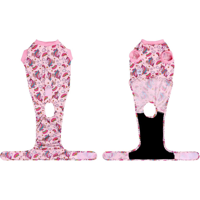 Захисний одяг CuteBone для собак та котів після операції: комбінезон зі швами зі стразами 