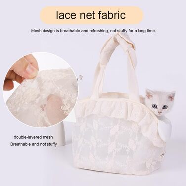 Рюкзак для собак Bis, переноска для котів та маленьких собак, рюкзак для подорожей, автокрісло, переноска для цуценят, білий (до 5 кг)