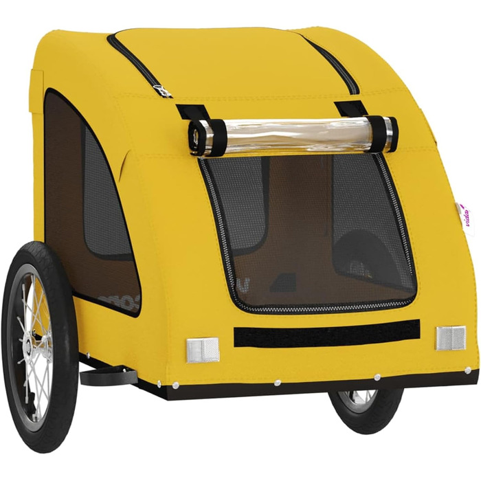 Транспортна перетяжка для собак Oxford, жовта, 125x63x66 см, для маленьких собак та котів, модель 93959