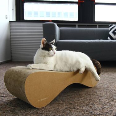 Дизайнерський когтеточка myKotty VIGO коричневий для котів