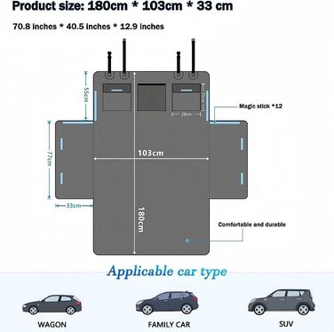 Захист для багажника автомобіля для Hyundai Bayon 2021-2025, захист краю вантажного відсіку, килимок у багажник (чорний)