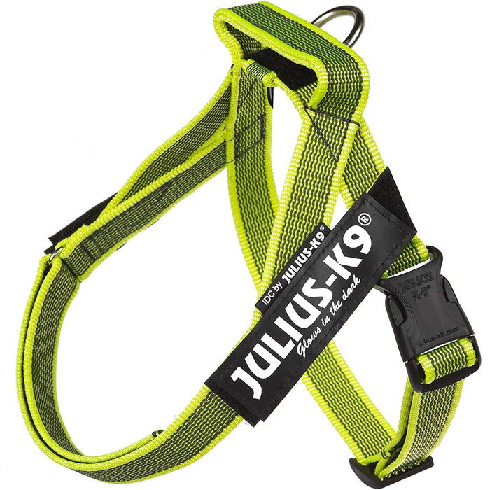 Шлейка Julius-K9 IDC® Color & Gray® (неоновий сірий, XS / Mini-Mini)