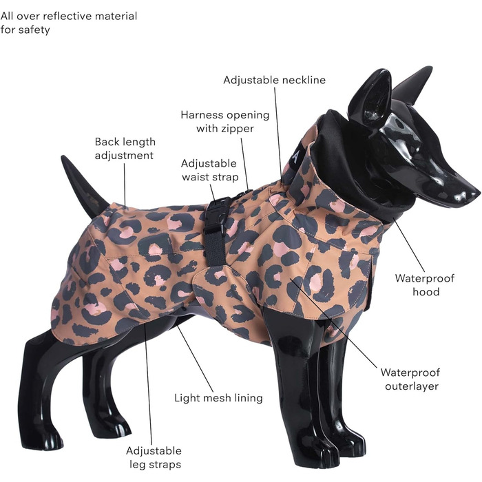 Дощовик PAIKKA Sichtbarkeit Lite Leo 30 - яскравий та легкий для активного відпочинку