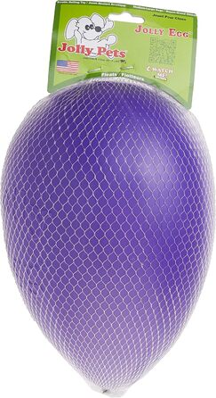 Іграшка для собак Jolly Pets Egg 30 см, фіолетова, велика