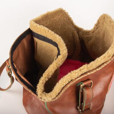 Сумка-переноска для собак Bonita, коричнева, універсальний розмір 45x30x27 см