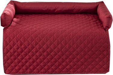 М'яке, неслизьке ліжко для собак та котів, 75 x 120 см, червоне