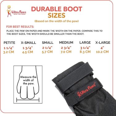 Чорні легкі захисні чоботи для собак, водонепроникні, для великих собак, розмір 8 (L)