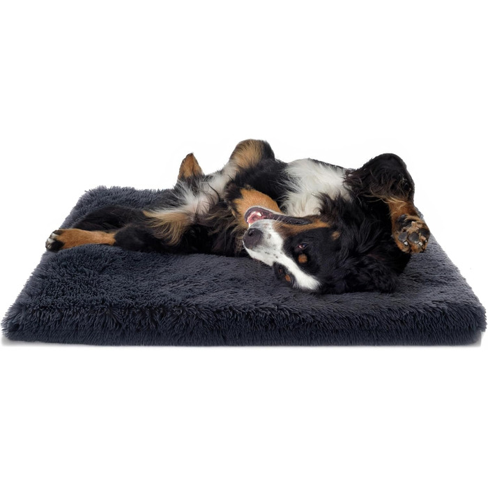 М'яке ліжко для собак та котів Paco Home, Donut, антрацит, 100 см