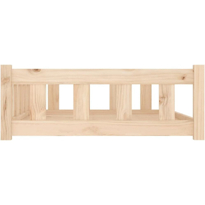 Зручне ліжко для собак та котів з дерева, водонепроникне, 105,5x75,5x28 см, коричневе