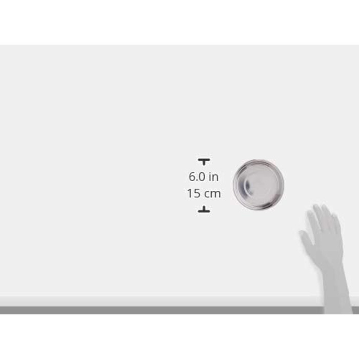 Миска для собак Loving Pets Bella Bowls, нержавіюча сталь, L, коричнева (350 мл)