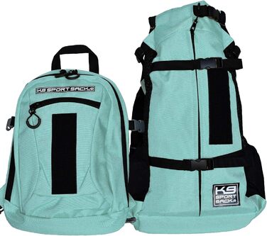 K9 Sport Sack рюкзак-переноска для собак, вентиляція, регульований, для малих і середніх порід, ветеринарне схвалення, сірий, розмір L