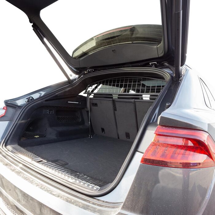 Travall Hundegitter для Audi Q8 (2018-): Автомобільне сітка-перегородка для собак, захист багажника, міцний сталевий захист