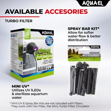 Фільтр для акваріума Aquael Turbo 500 N - 1 шт.