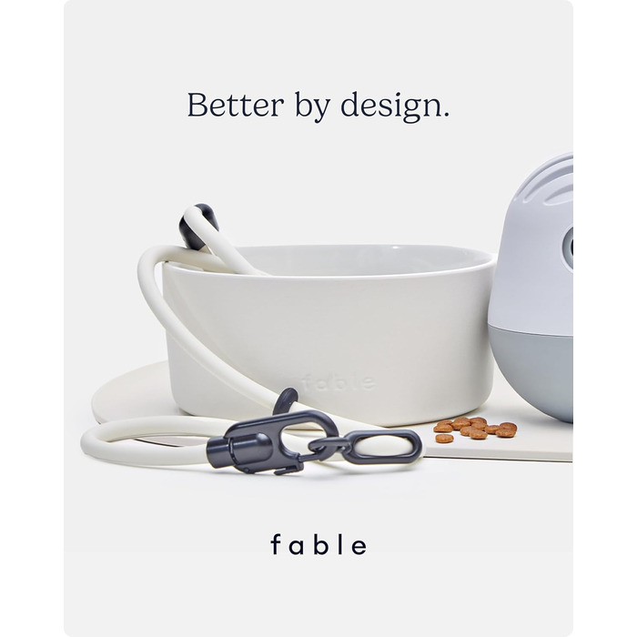 Fable Signature килимок під миску для собак, силіконовий, з високим бортиком, не ковзає, захист для підлоги, легко миється