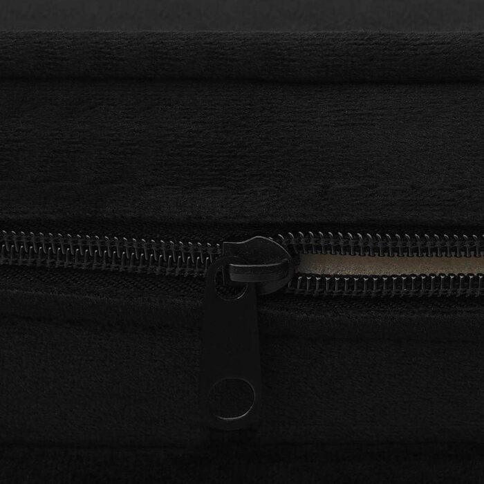 Софа для собак та котів, чорна, 67x47x36 см, плюшева, від vidaXL