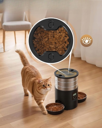 Автоматичний годувальник для котів та собак Grookpet PRO, 5 л