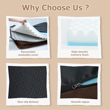 Ортопедичне собаче ліжко 