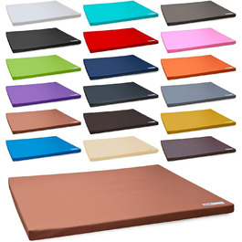 Лежанка для собак Easy з екошкіри, розмір M, 100 x 80 см, колір коньяк. Підходить для багажника, коврик для собак, подушка для собак