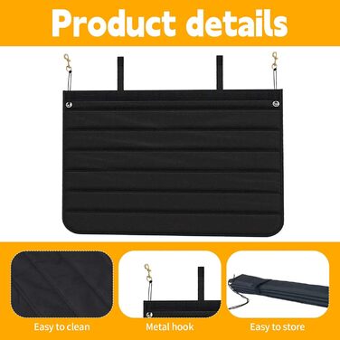 Захист для вантажного відсіку автомобіля, 96 x 64 см, універсальний, від бруду, шерсті тварин, захист для собак