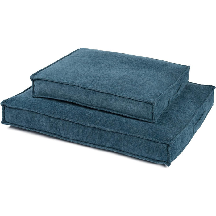 JAMAXX Преміум подушка для собак, ортопедична, 90x70 см (M), знімний чохол з Chinille