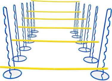 Набір перешкод для собак великих порід Vinex | Регульована висота до 63 см | 6 перешкод