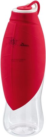 Фляга для води Hunter Outdoor з силікону, червона