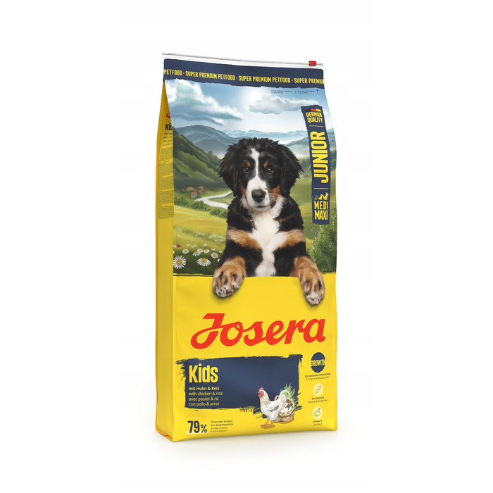 Корм для цуценят та молодих собак Josera з куркою, 15 кг
