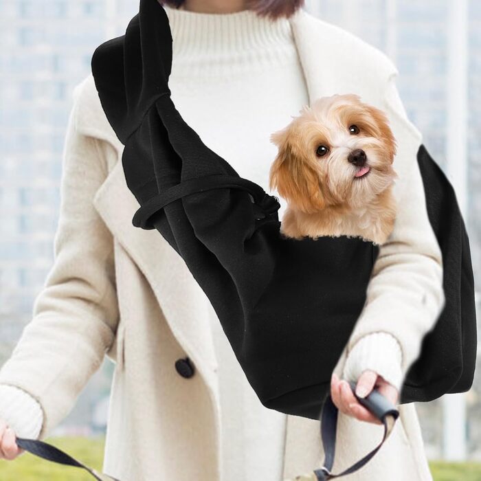 Сумка-переноска для тварин Toyvian: дихаюча, міцна, для собак та котів, з регульованим ременем